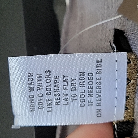 IMAN global chic soft wrap in pewter gray (no sequins) - Picture 5 of 6